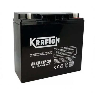 Krafton K12-20 sznetmentes akkumultor, 12V 20Ah KRAFTON