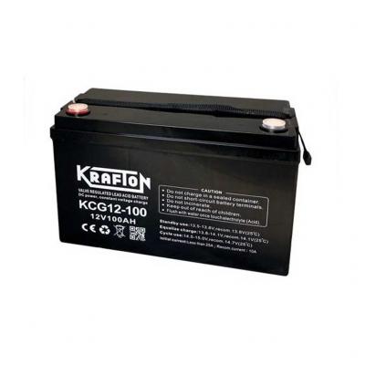 Krafton KCG12-100 AGM ciklikus akkumultor, munkaakkumultor, 12V 100Ah KRAFTON