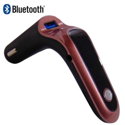Bluetooth transzmitter s USB-tlt - telefonrl rdira (FM), rzsaszn, pink CHK